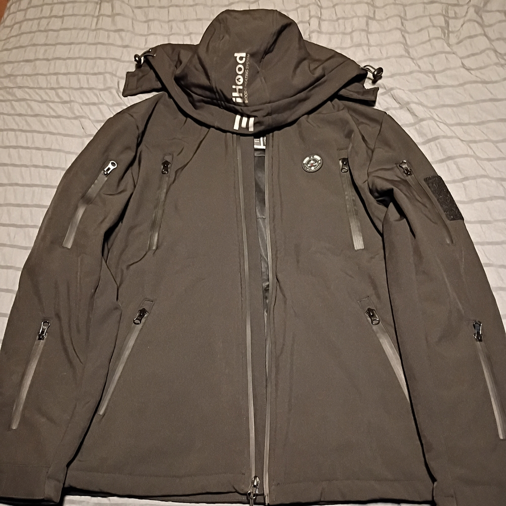 iHood Men's Heated Jacket. New. Worn Once To Try. Has Tags But Are Removed.
